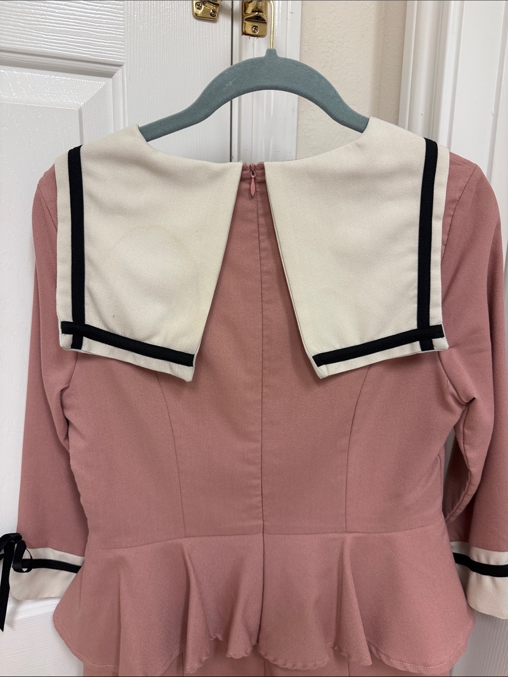 Vintage 40s/50s Sailor Dress - Picture 6 of 7